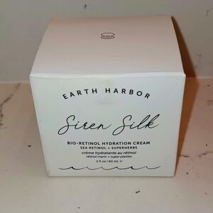 Earth Harbor SIREN SILK Bio-Retinol Hydration Cream NIB 2 OZ 🧜‍♀️